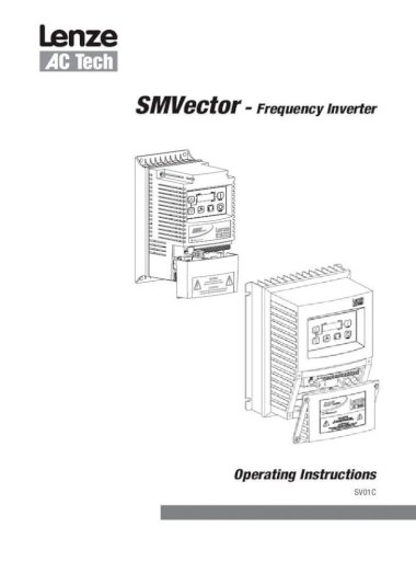 Smvector Frequency Inverter - Diagnostic Parameters