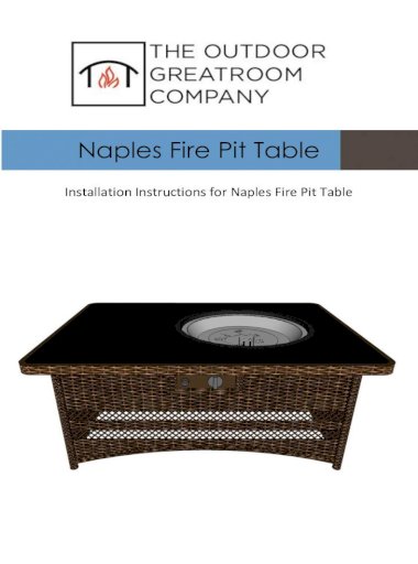 Naples Fire Pit Table Lowe Spdf, Naples Fire Pit Table