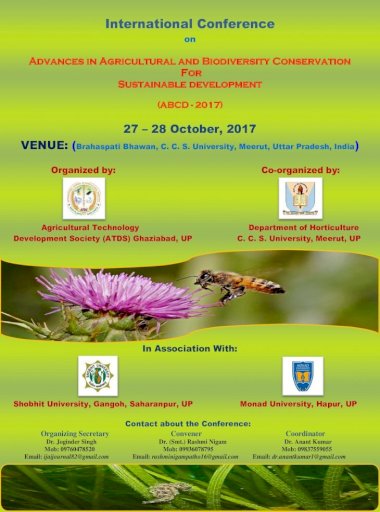 Conferencia de horticultura 2017 en la india
