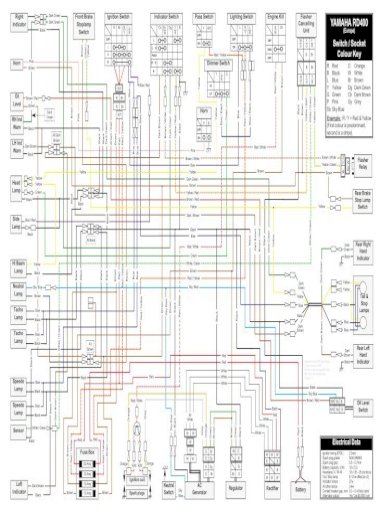 wiring diagram yamaha xs400