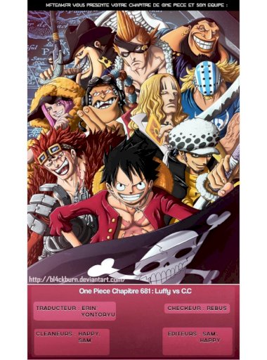 One Piece Chapitre 681