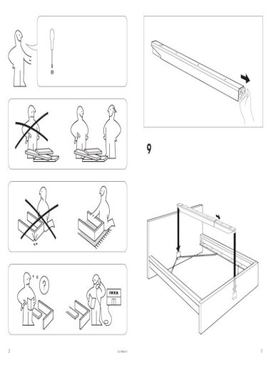 Ikea Malm Bed Assembly Instructions Queen, Ikea Hemnes King Bed Assembly Instructions
