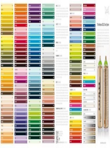 Montana Gold Color Chart Folder - Montana Spray Paint Colors Chart