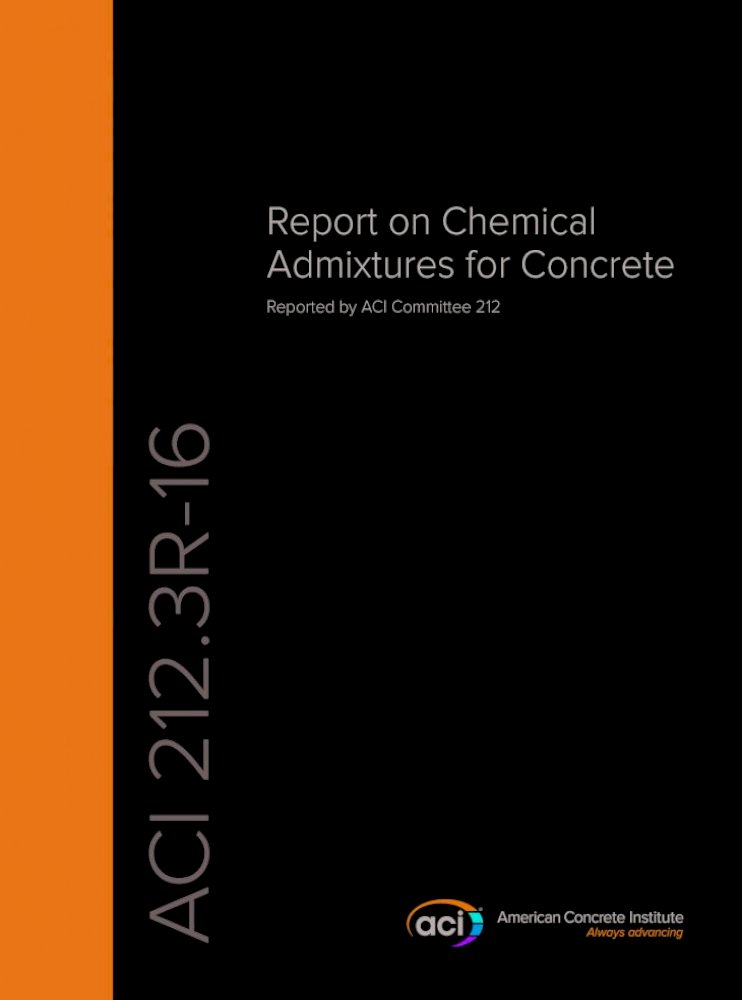 ACI 212.3R-16: Report on Chemical 